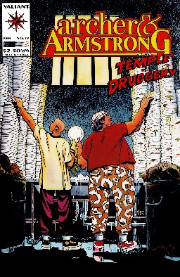 poster for Archer & Armstrong (1992), Volume 19