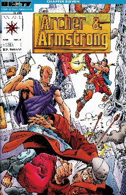 poster for Archer & Armstrong (1992), Volume 2