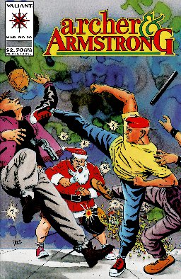 poster for Archer & Armstrong (1992), Volume 20