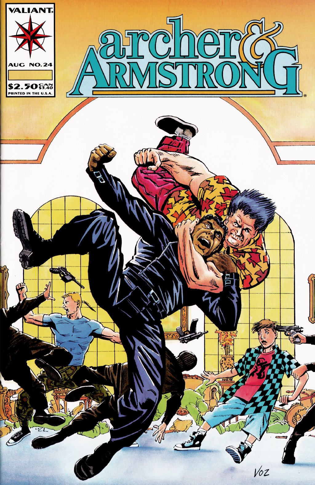 cover for Archer & Armstrong (1992), Volume 24