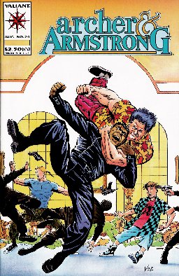 poster for Archer & Armstrong (1992), Volume 24