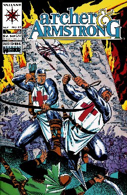 poster for Archer & Armstrong (1992), Volume 25