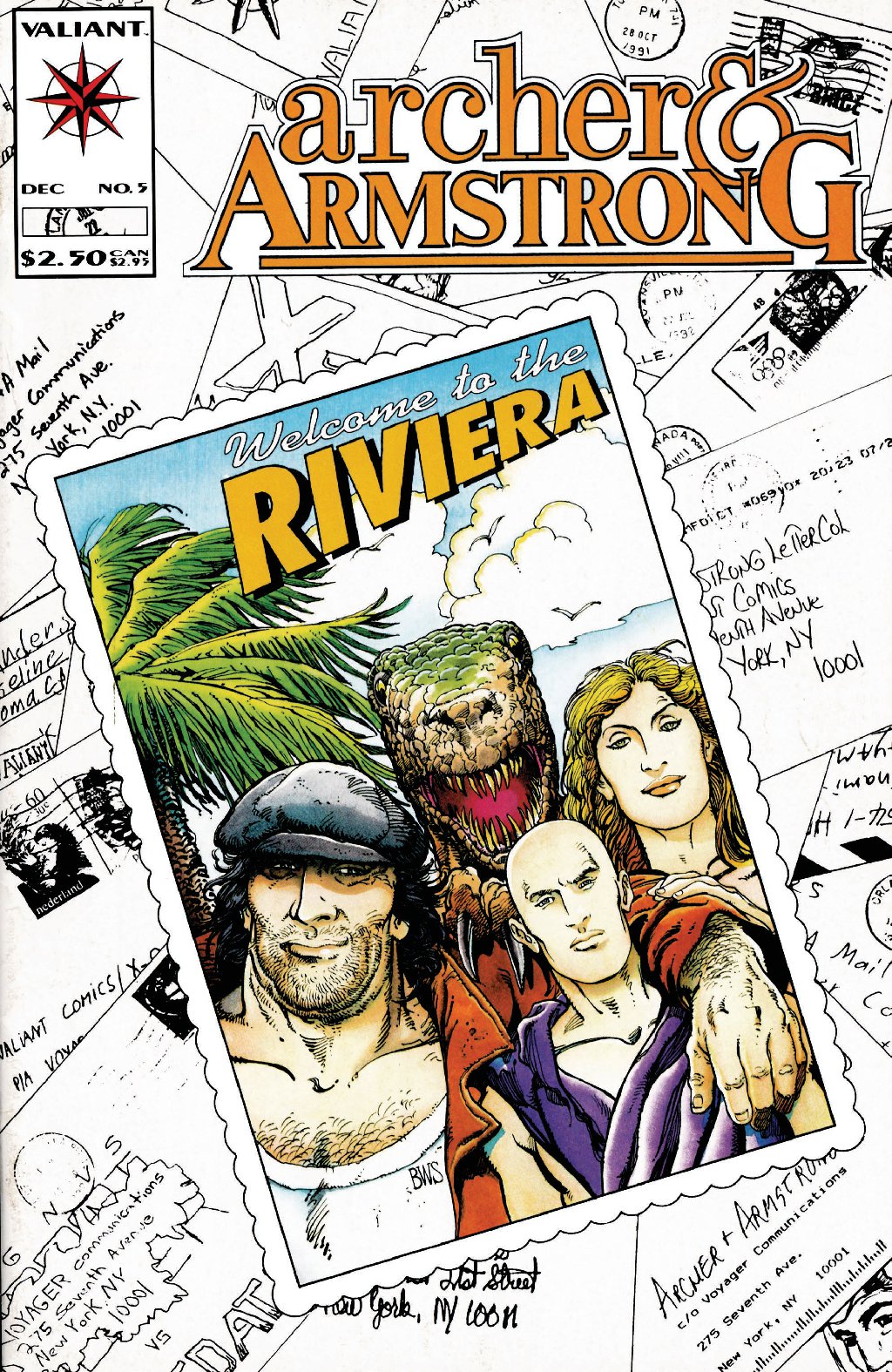 cover for Archer & Armstrong (1992), Volume 5