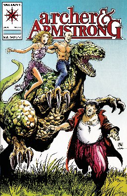poster for Archer & Armstrong (1992), Volume 6