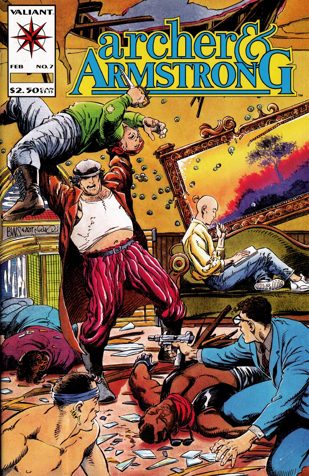 cover for Archer & Armstrong (1992), Volume 7