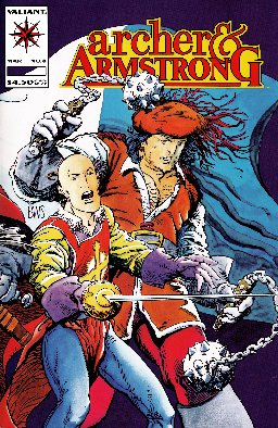 poster for Archer & Armstrong (1992), Volume 8