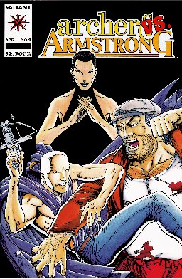 poster for Archer & Armstrong (1992), Volume 9