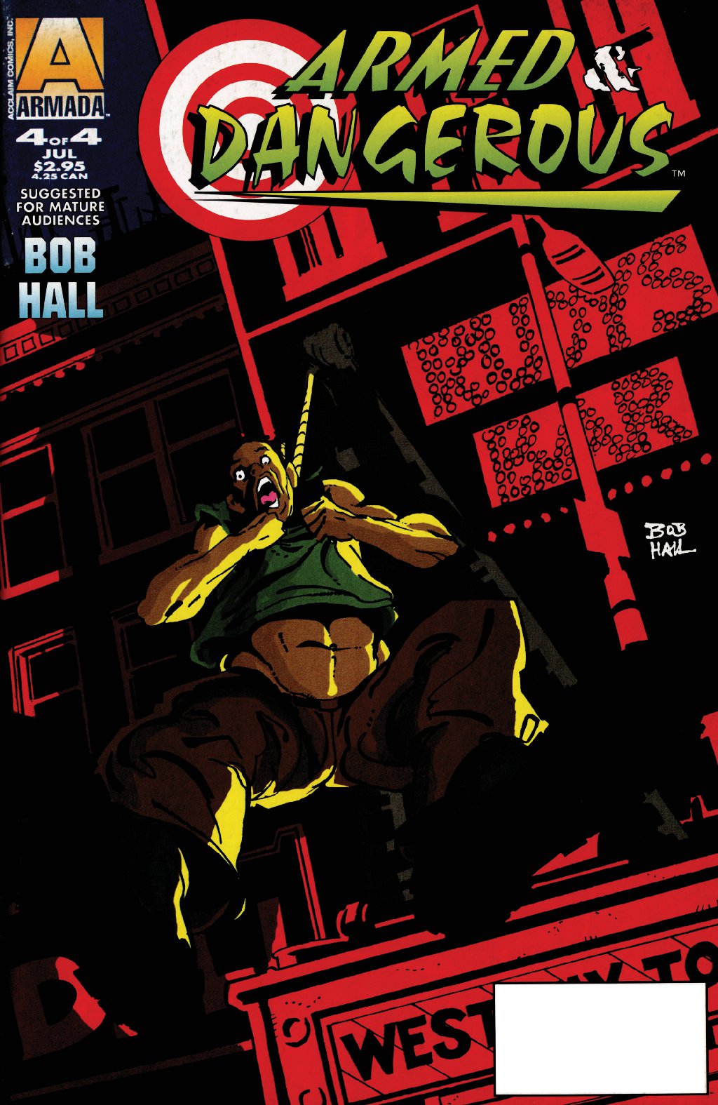 cover for Armed & Dangerous (1996) #4