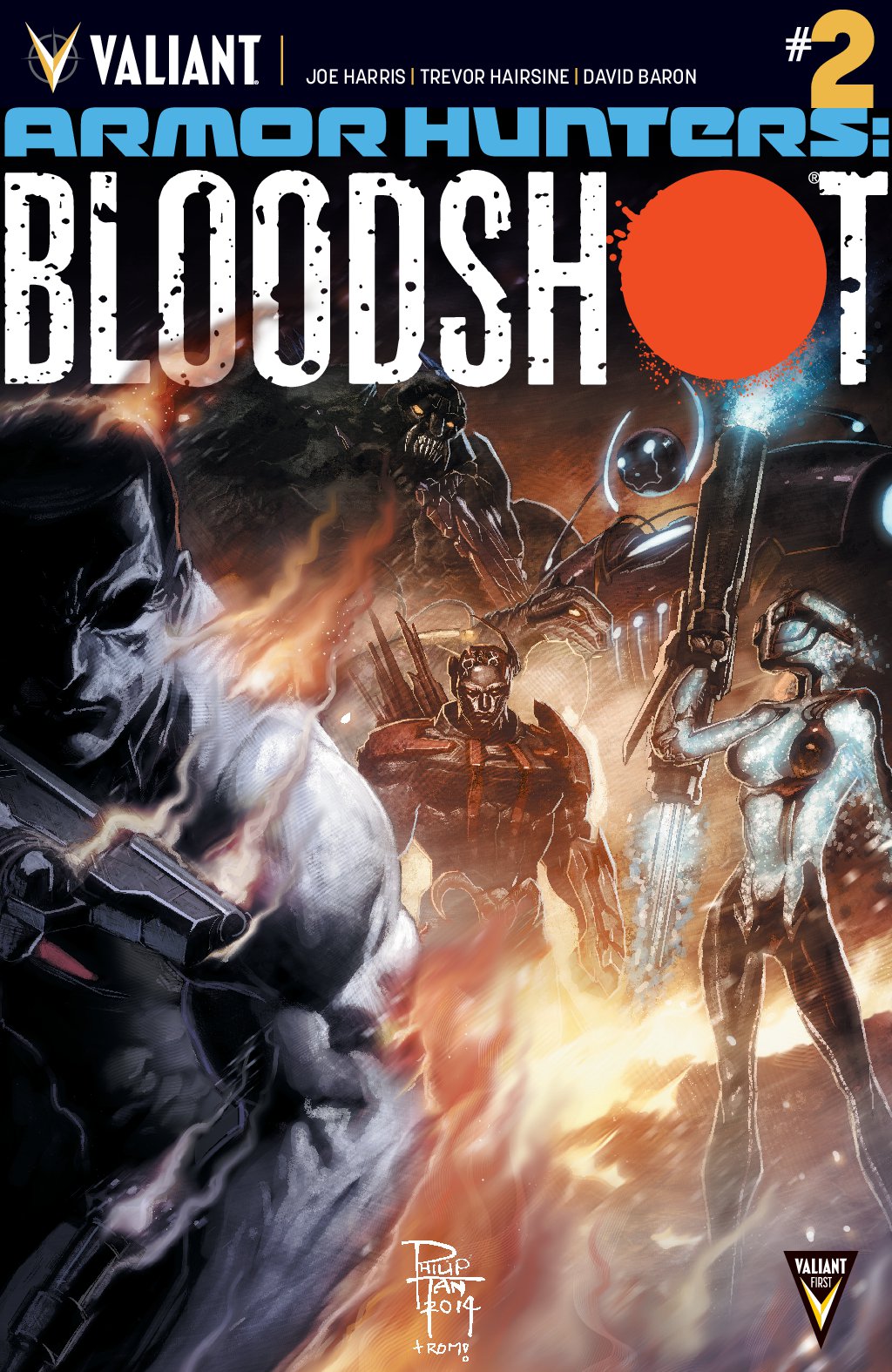cover for Armor Hunters: Bloodshot #2