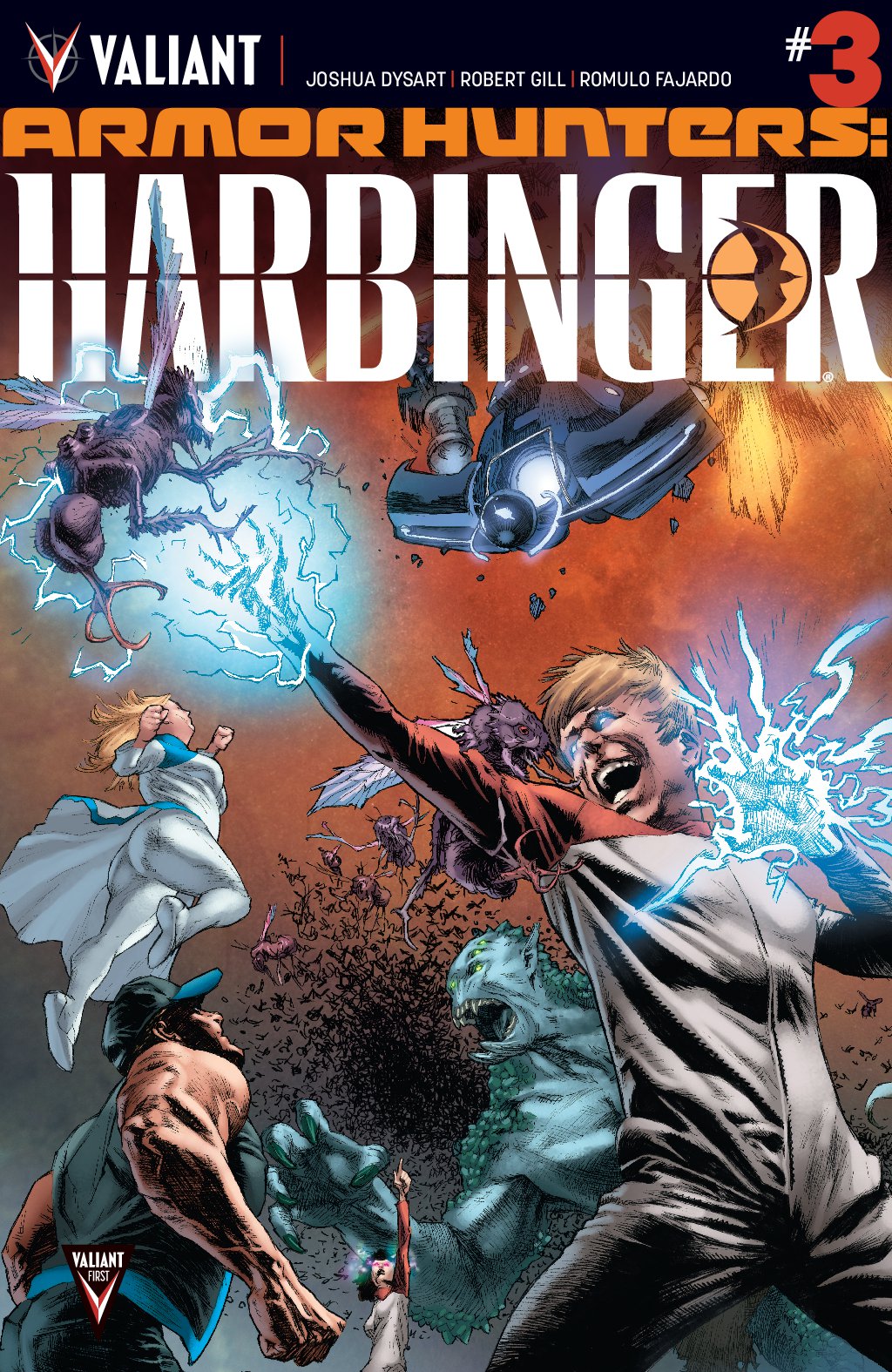 cover for Armor Hunters: Harbinger #3