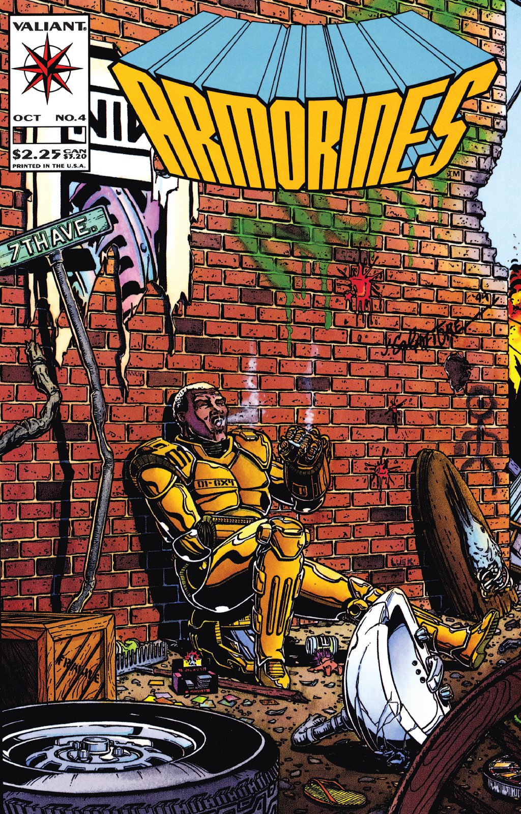 cover for Armorines (1994) #4