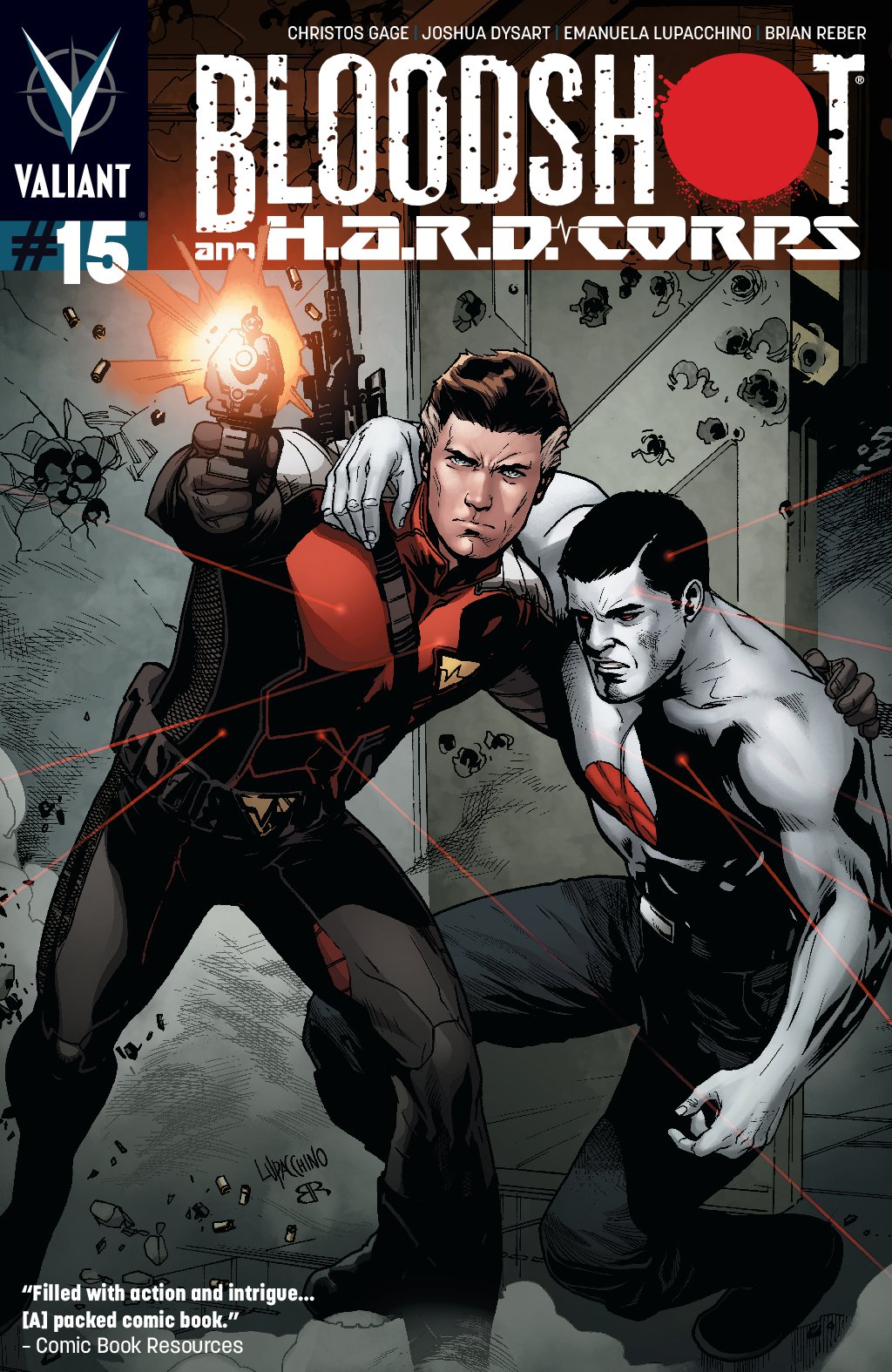 cover for Bloodshot and H.A.R.D. Corps #15