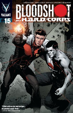 poster for Bloodshot and H.A.R.D. Corps #15