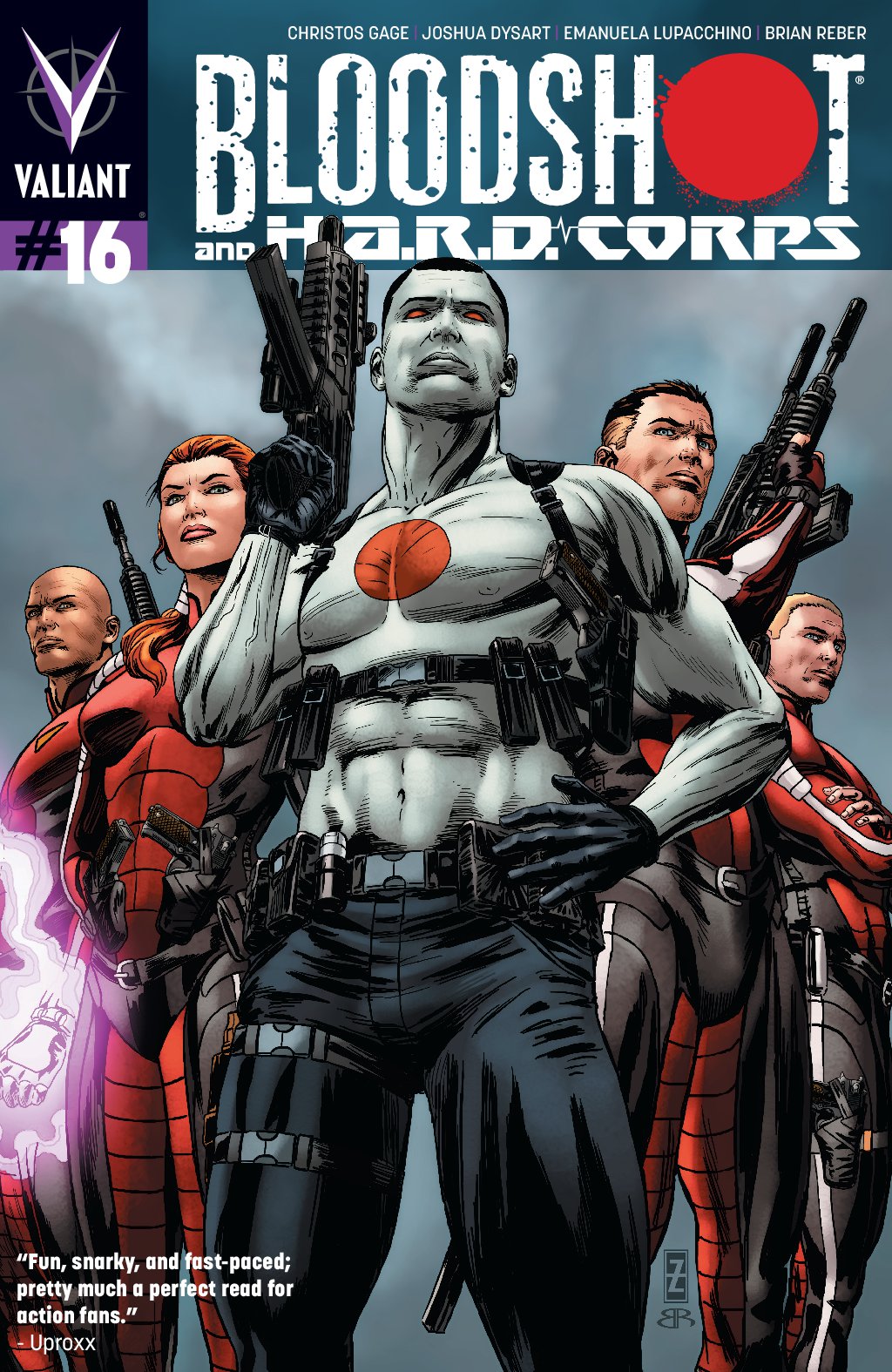 cover for Bloodshot and H.A.R.D. Corps #16