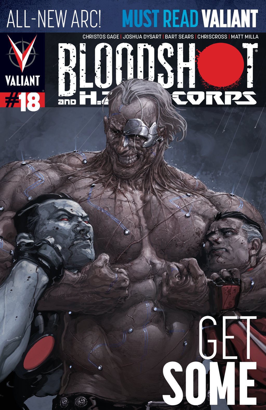 cover for Bloodshot and H.A.R.D. Corps #18