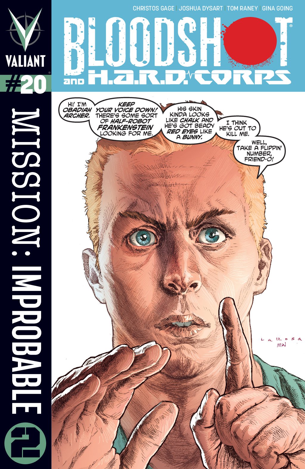 cover for Bloodshot and H.A.R.D. Corps #20