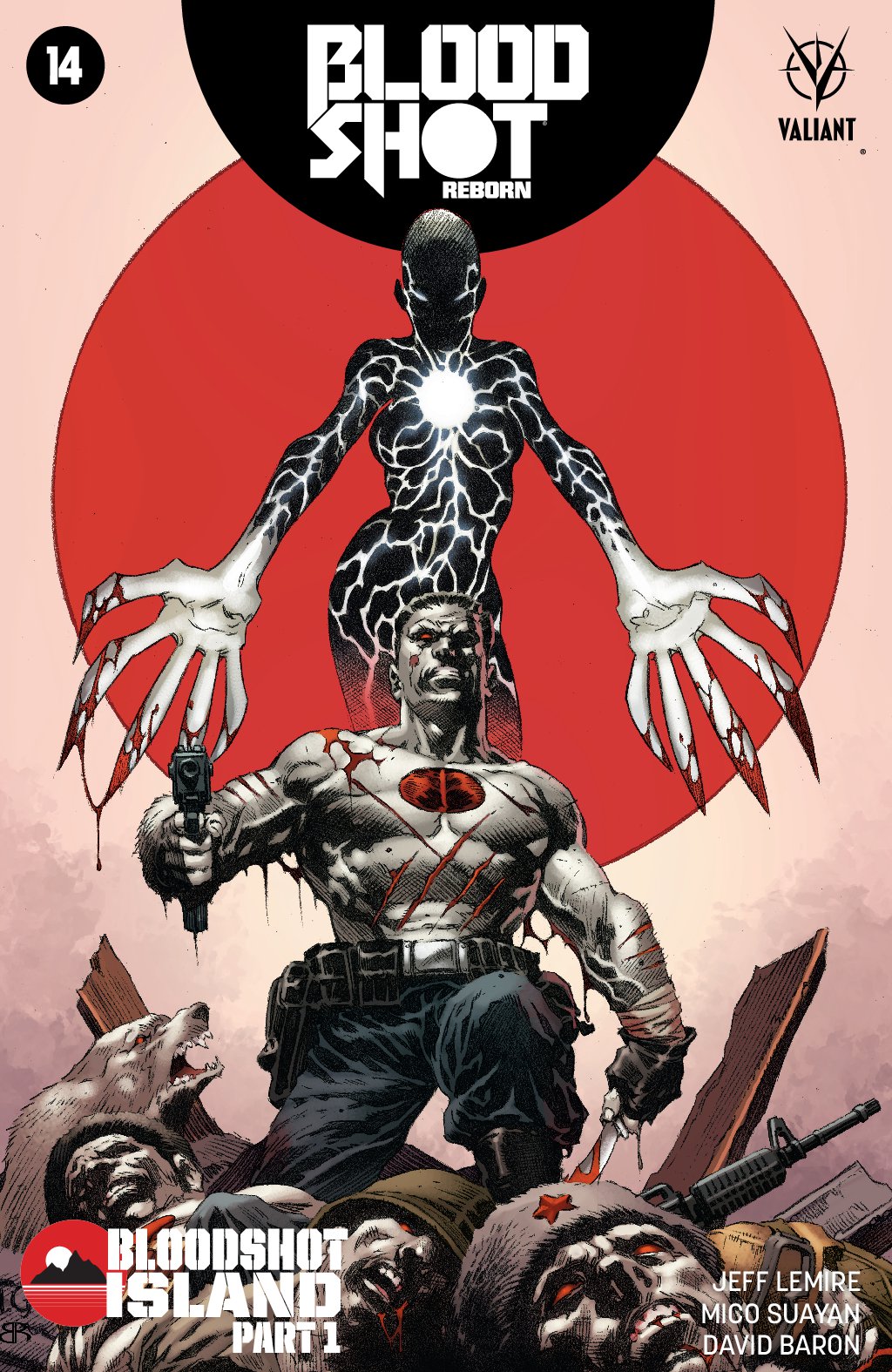 cover for Bloodshot Reborn #14