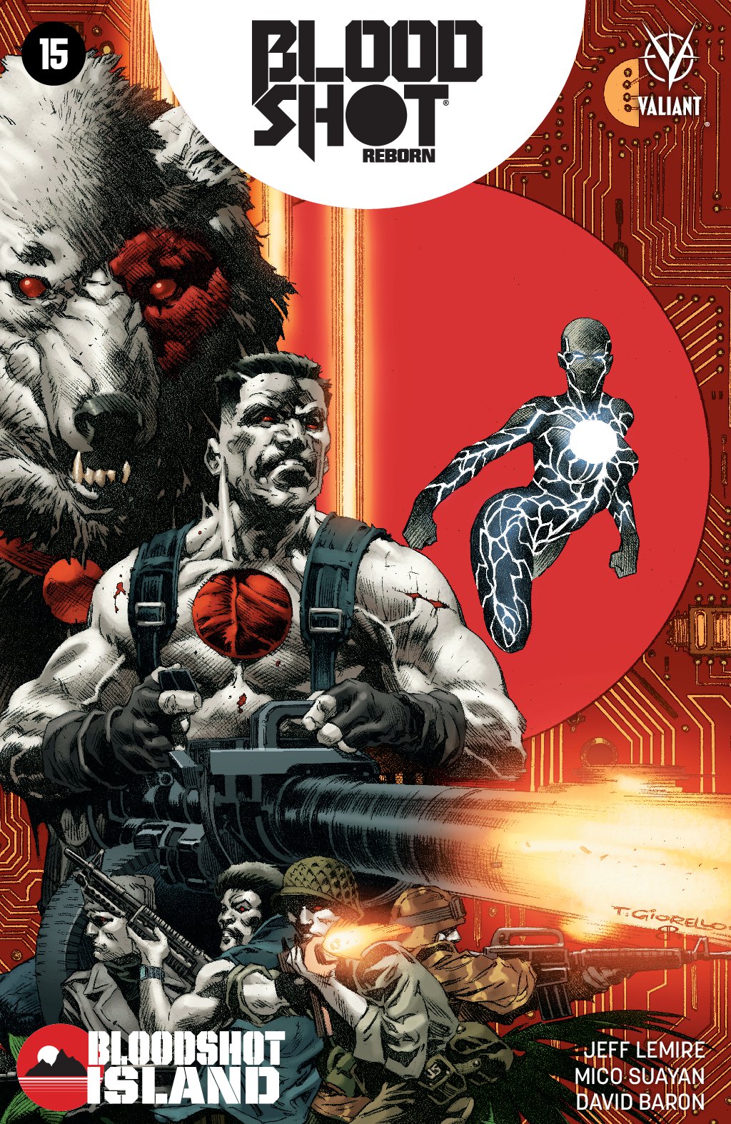 cover for Bloodshot Reborn #15