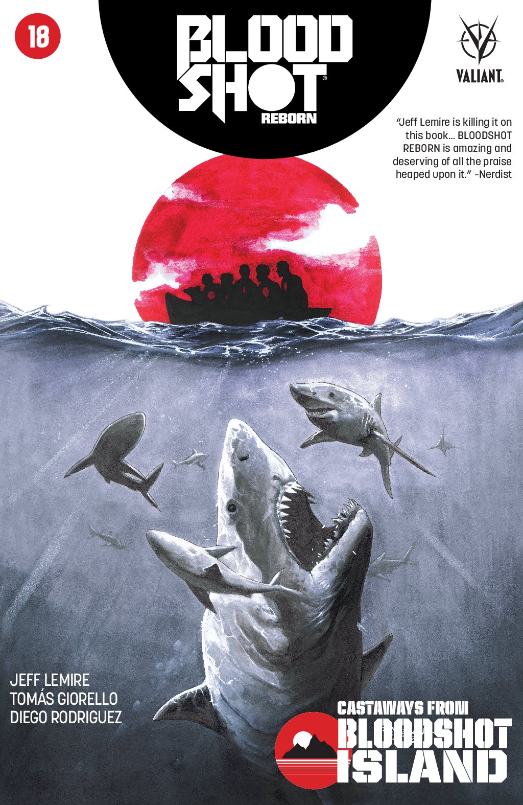 cover for Bloodshot Reborn #18