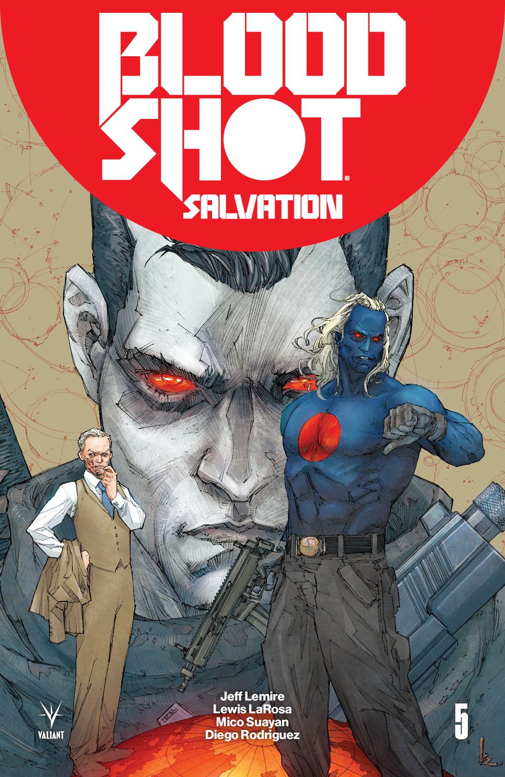 cover for Bloodshot Salvation #5