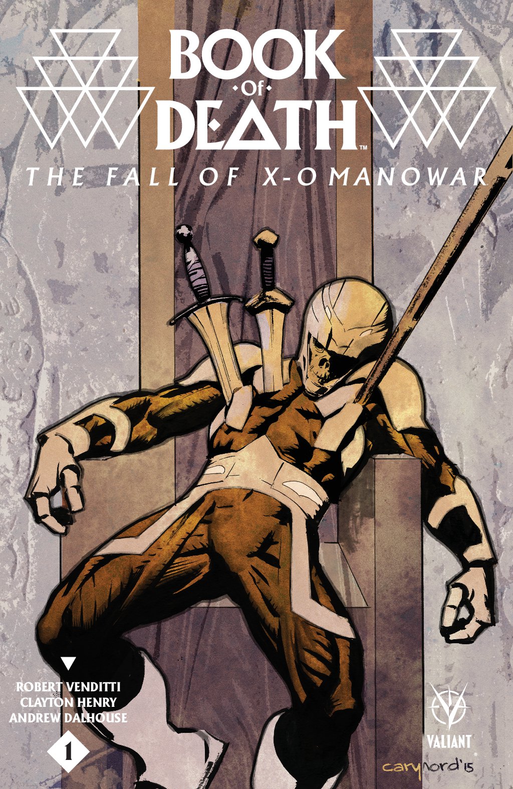 cover for Book of Death: The Fall of X-O Manowar #1