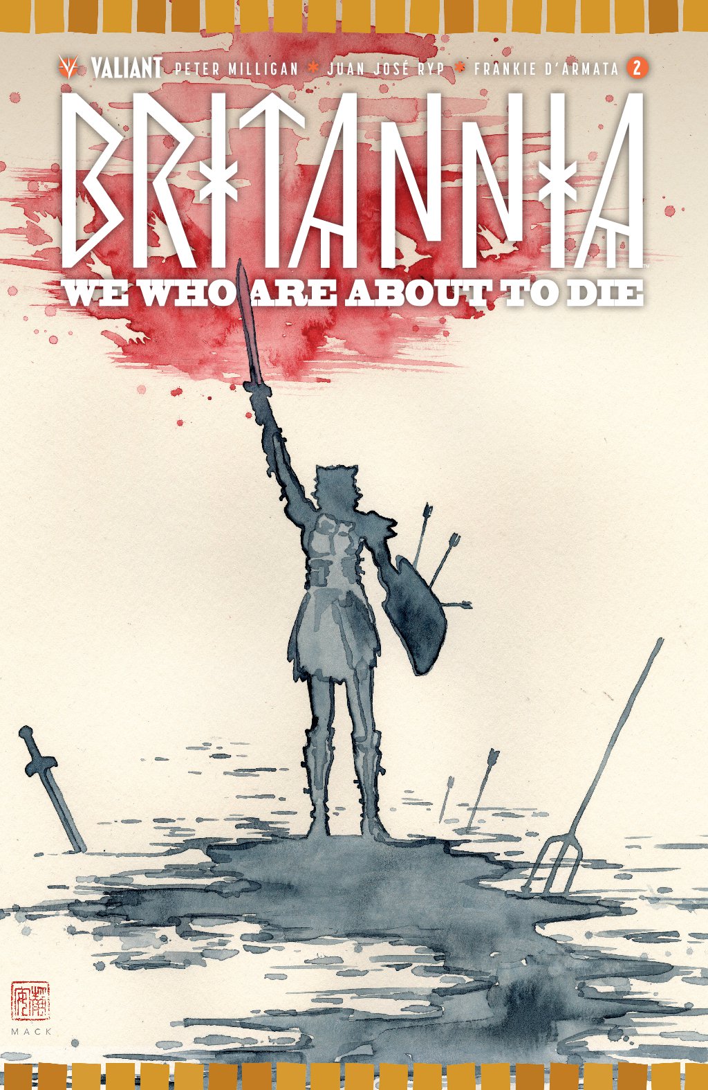 cover for Britannia: We Who Are About to Die #2