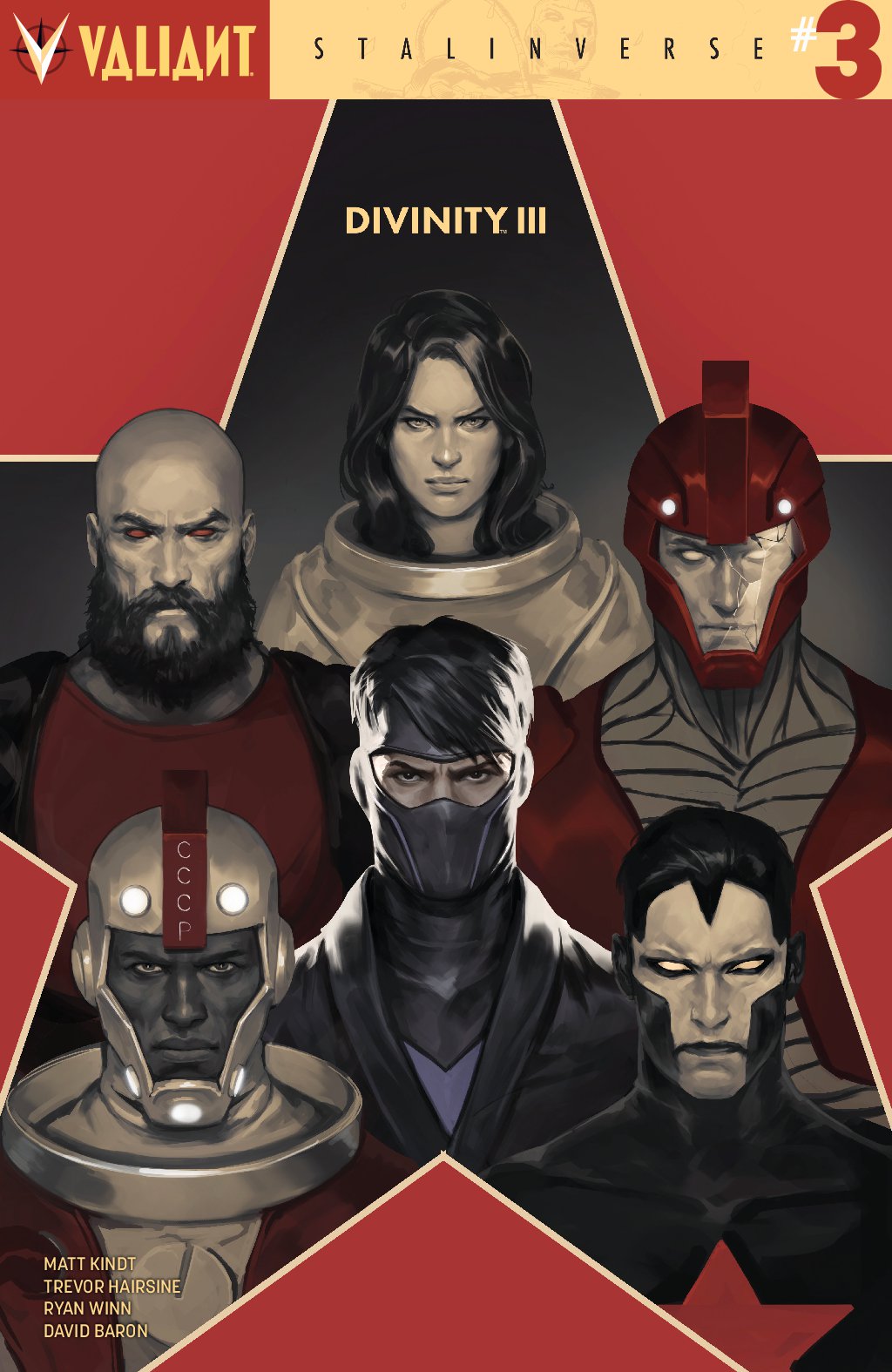 cover for Divinity III: Stalinverse #3