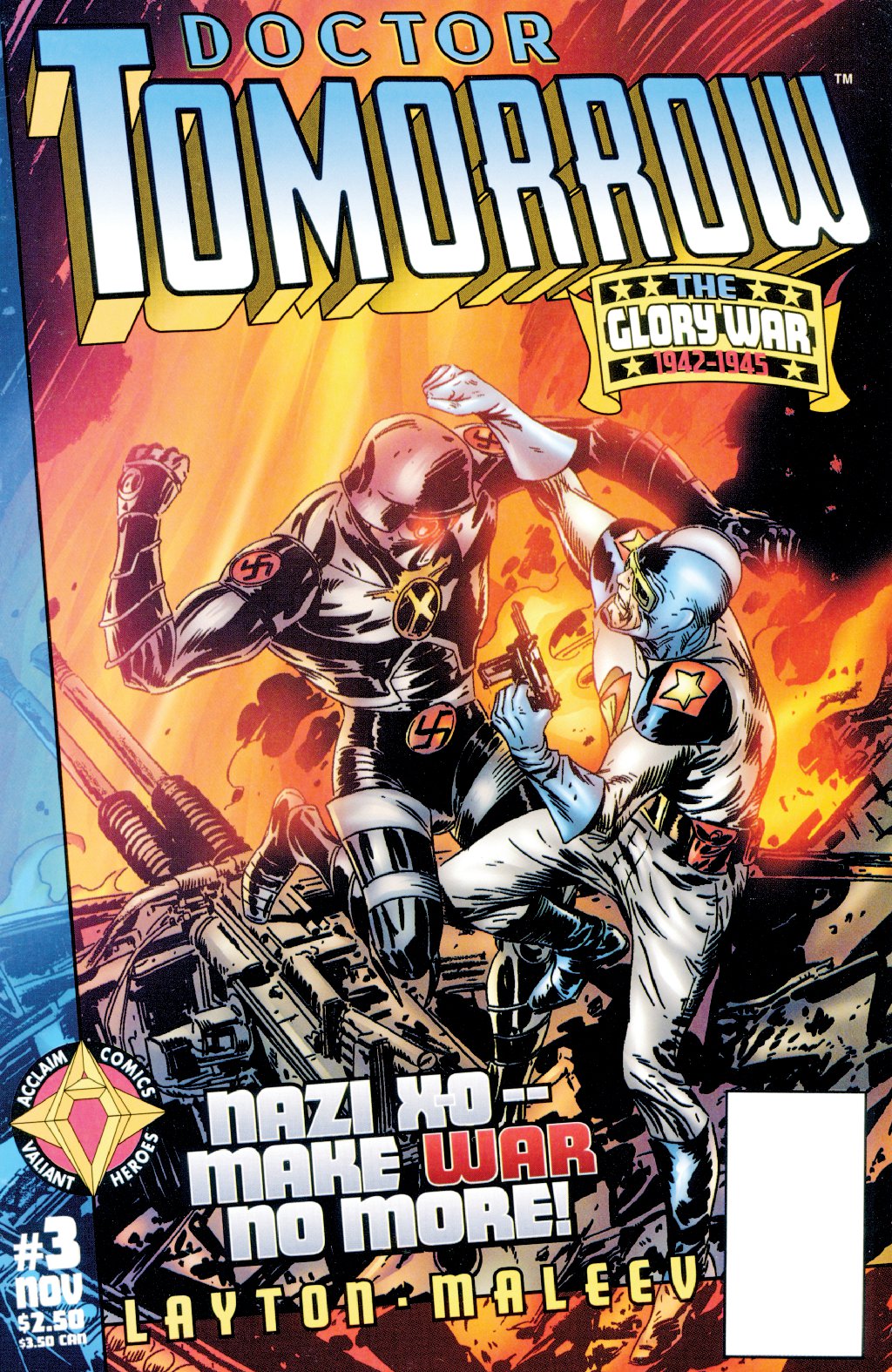 cover for Doctor Tomorrow (1997) #3