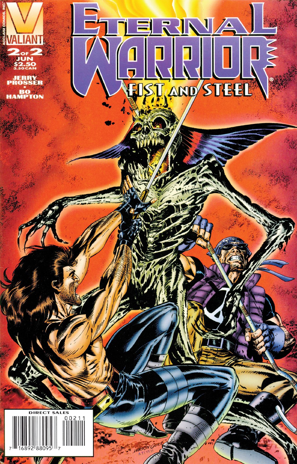 cover for Eternal Warrior: Fist and Steel (1996) #2