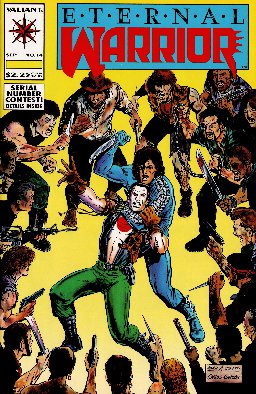 poster for Eternal Warrior (1992), Volume 14