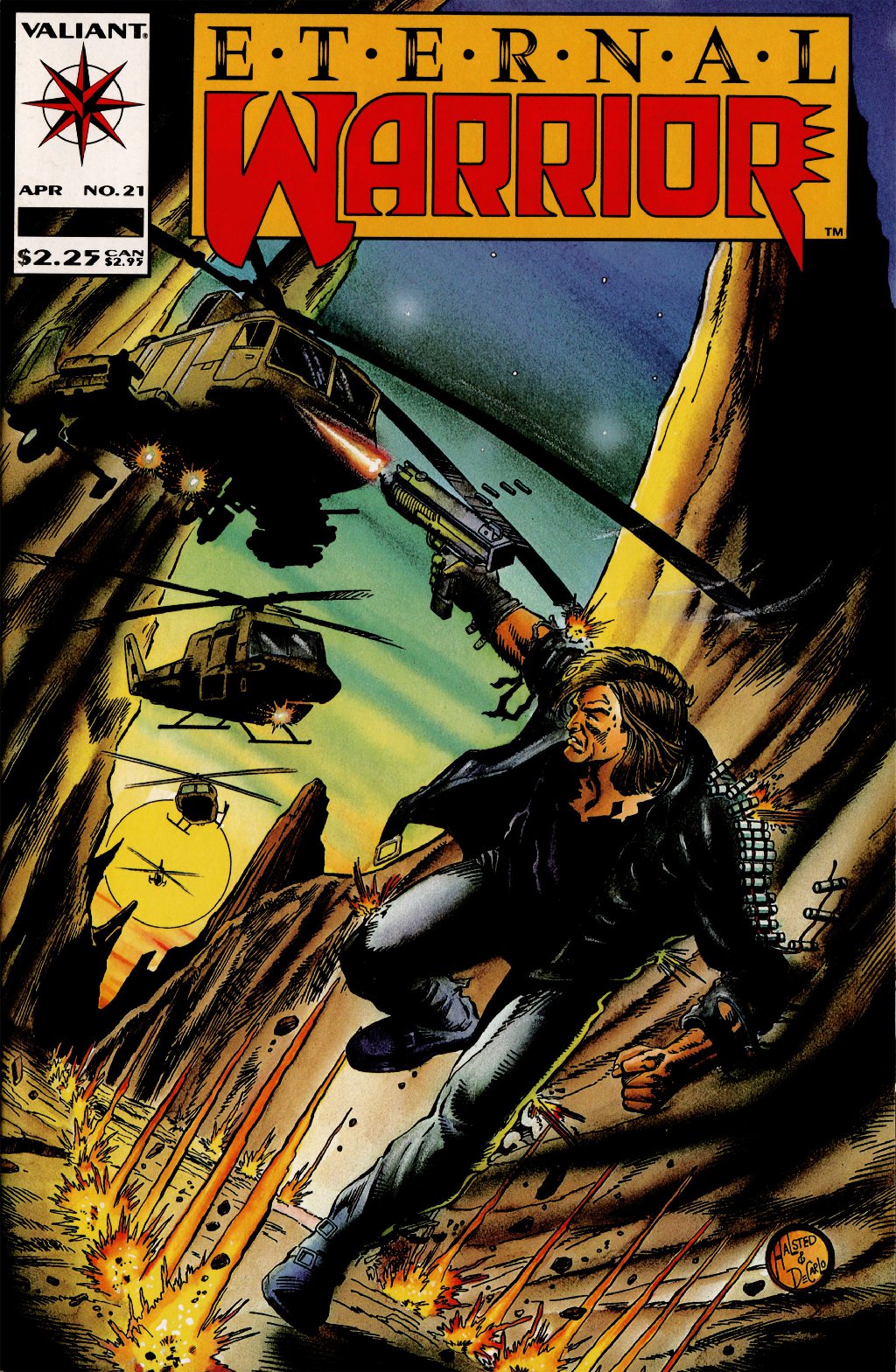 cover for Eternal Warrior (1992), Volume 21