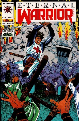 poster for Eternal Warrior (1992), Volume 25