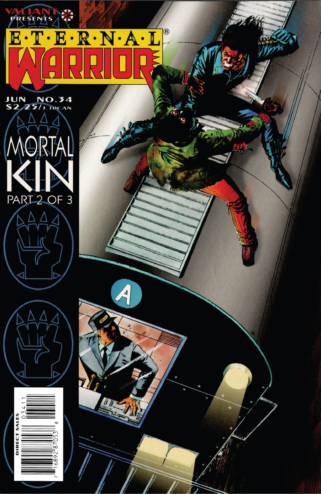 cover for Eternal Warrior (1992), Volume 34