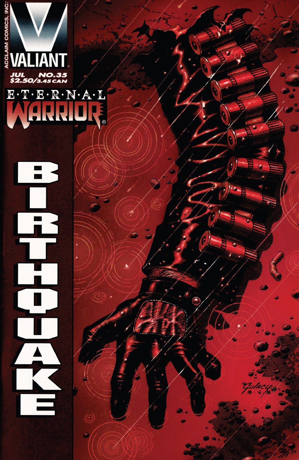 cover for Eternal Warrior (1992), Volume 35