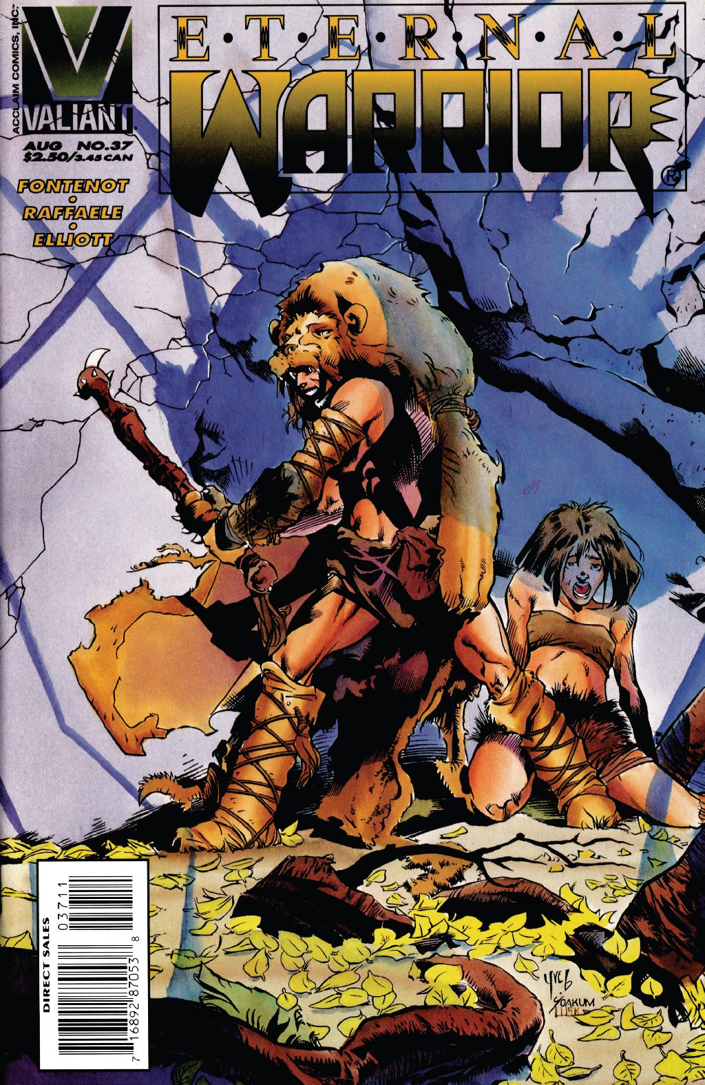 cover for Eternal Warrior (1992), Volume 37