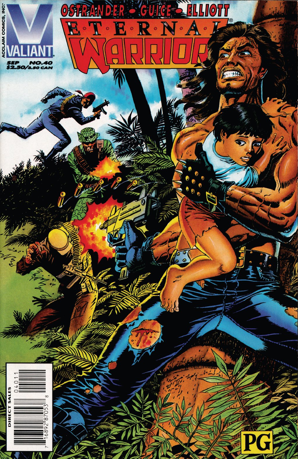 cover for Eternal Warrior (1992), Volume 40