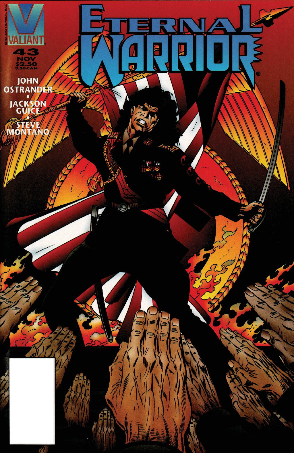 cover for Eternal Warrior (1992), Volume 43