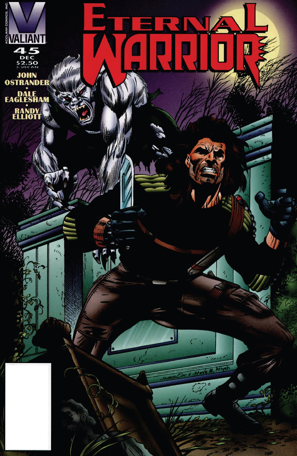 cover for Eternal Warrior (1992), Volume 45