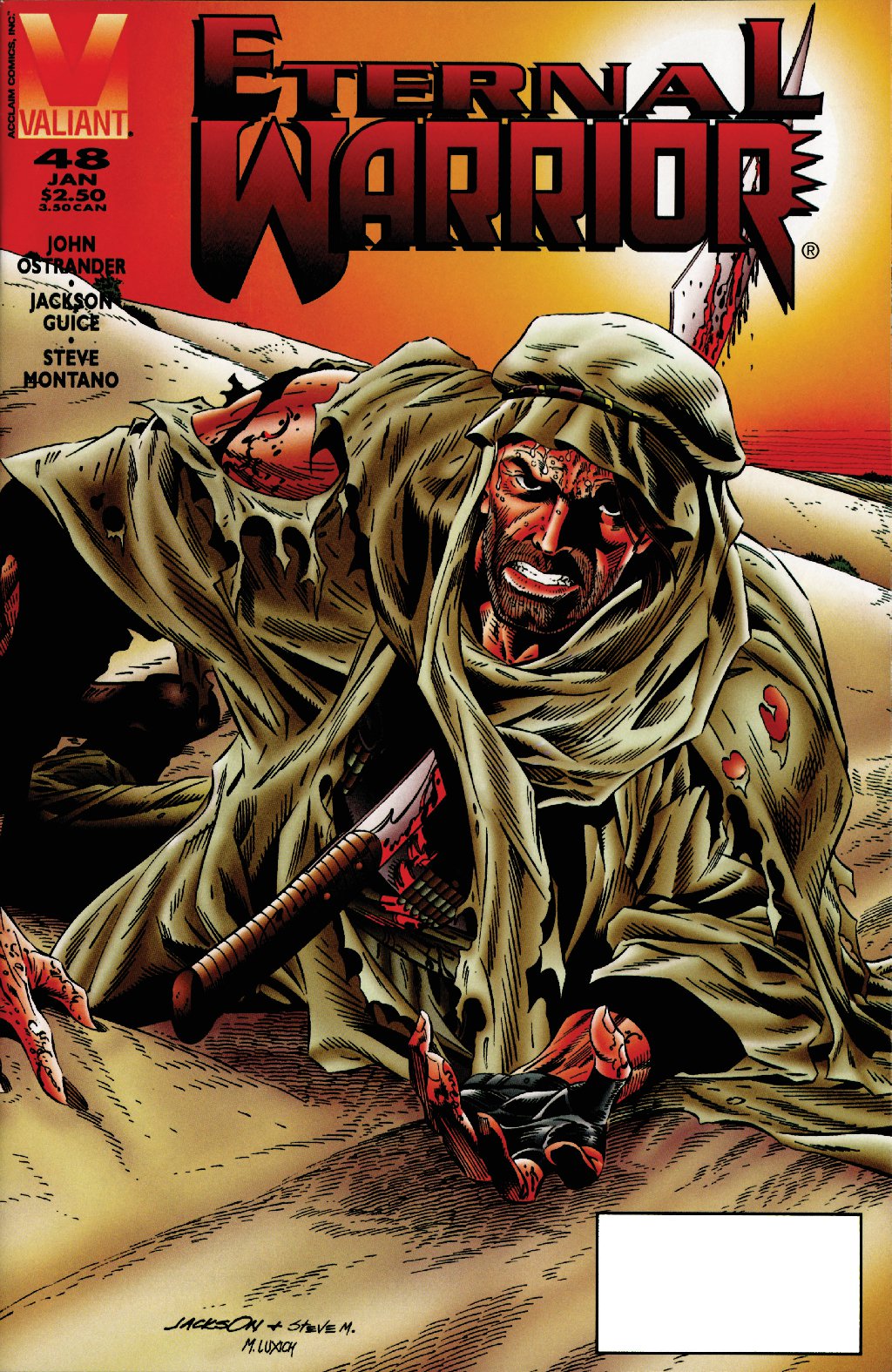 cover for Eternal Warrior (1992), Volume 48