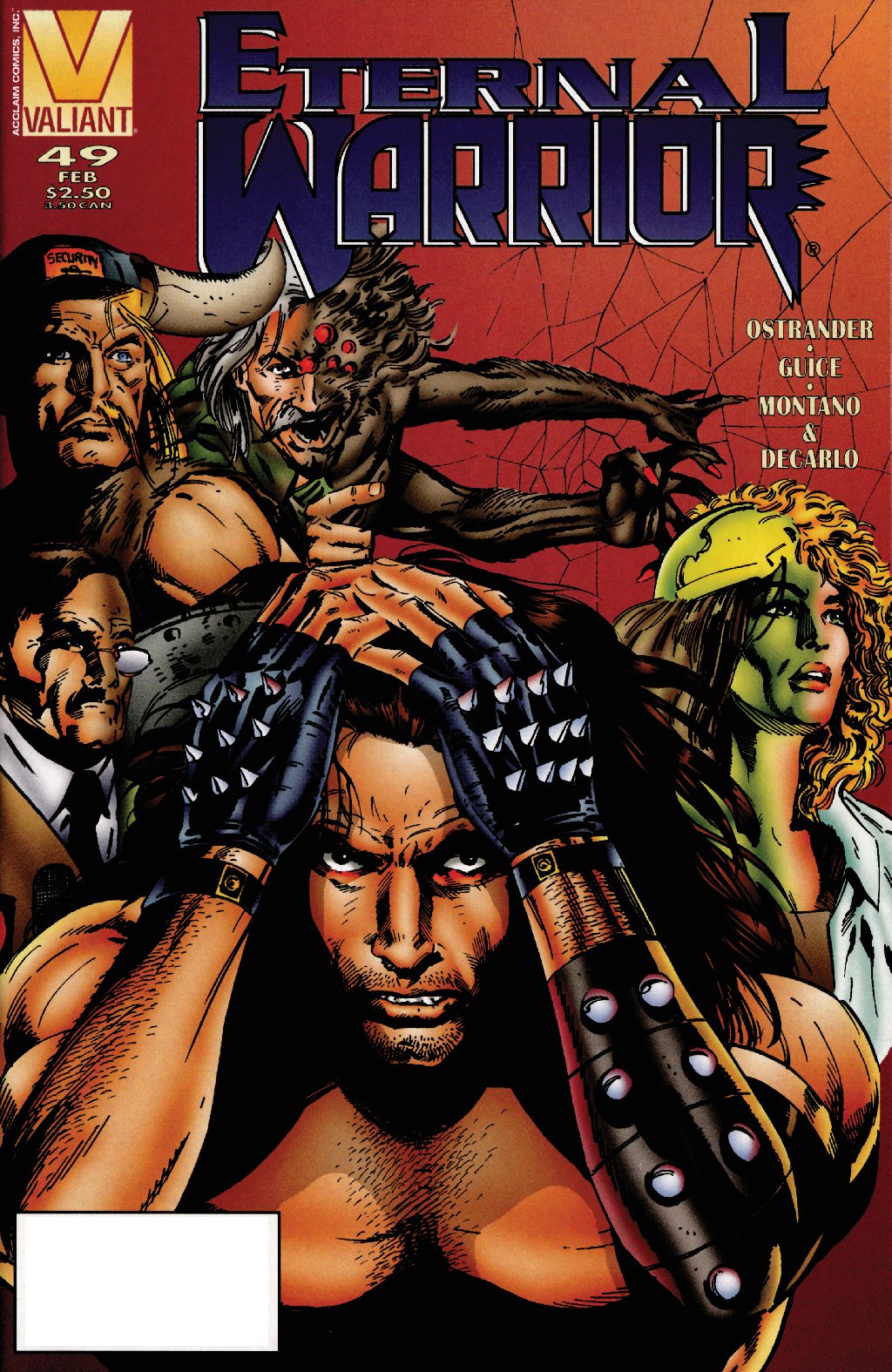 cover for Eternal Warrior (1992), Volume 49
