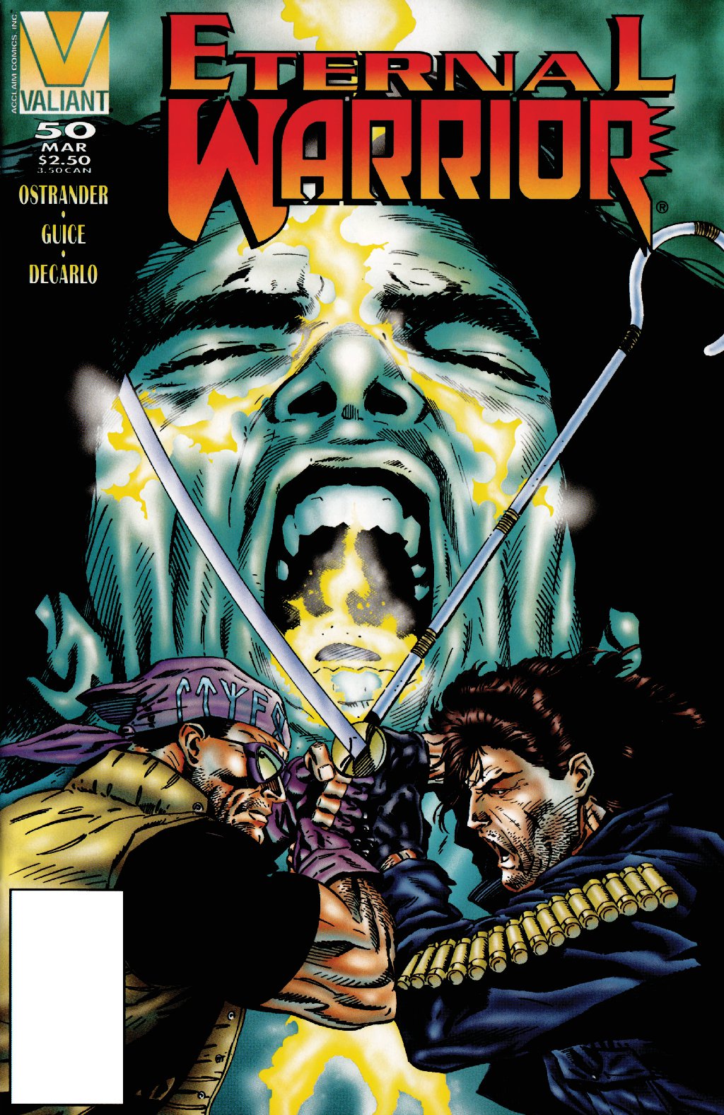 cover for Eternal Warrior (1992), Volume 50