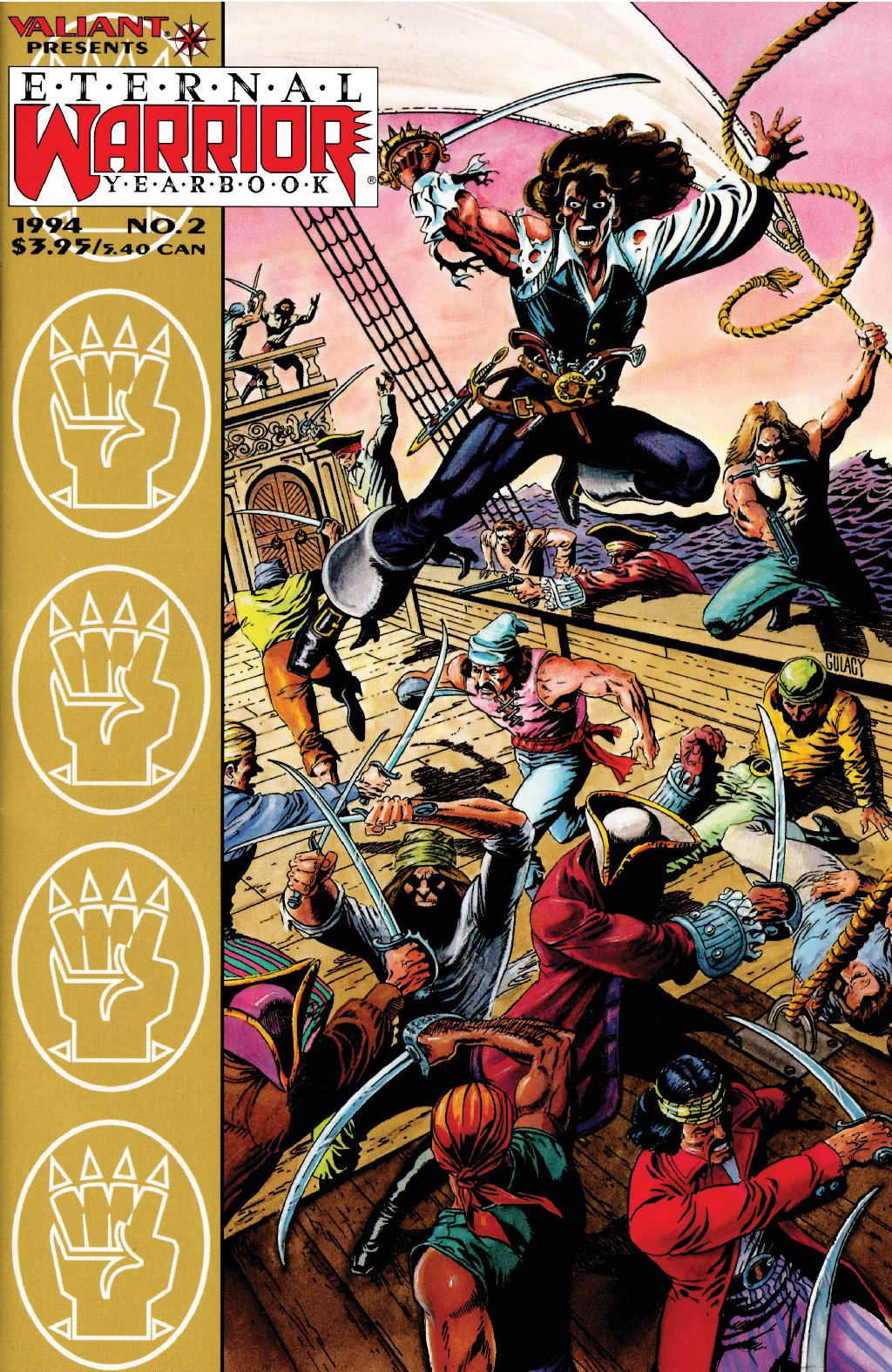 cover for Eternal Warrior Yearbook (1993), Volume 2