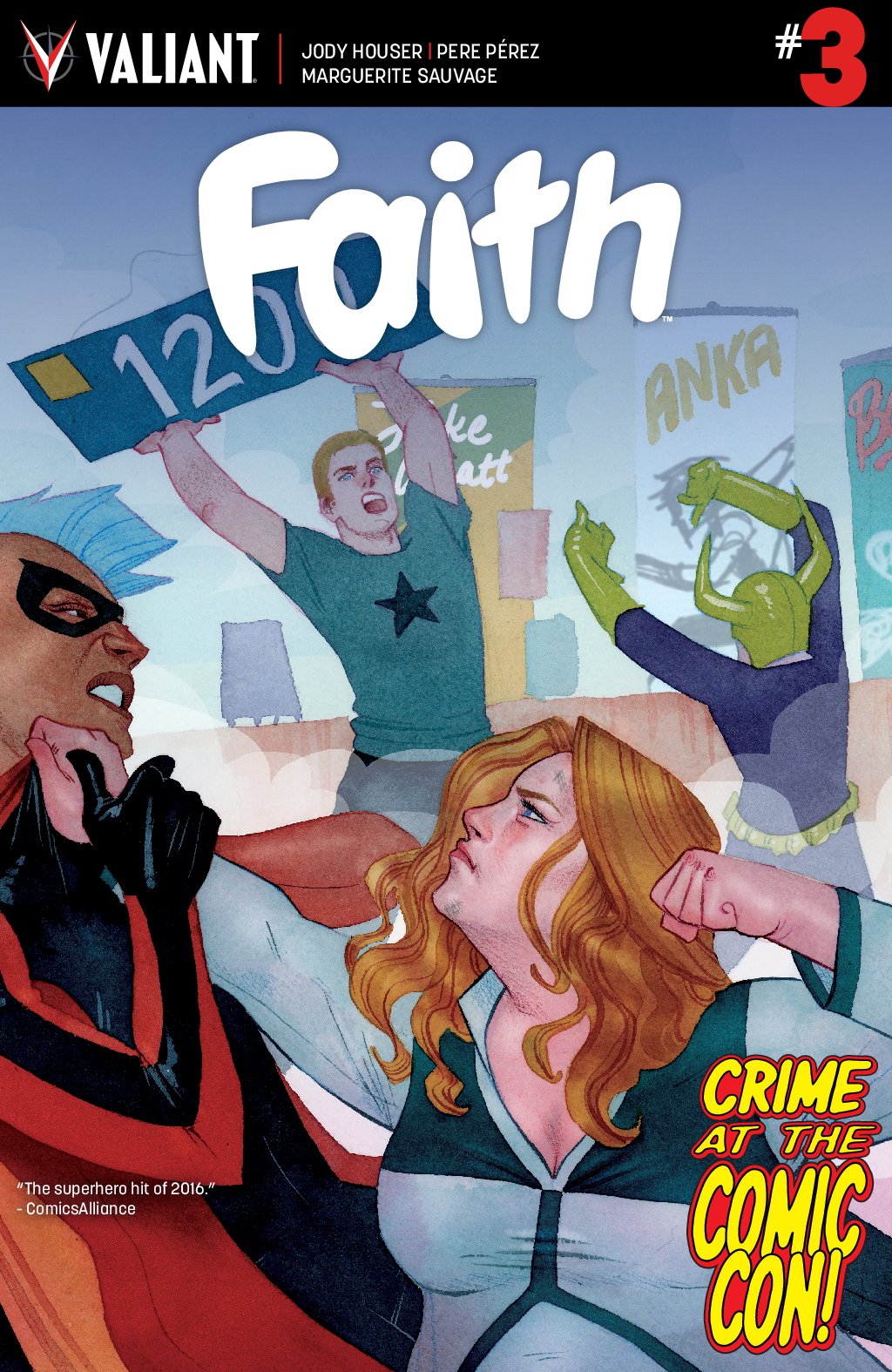 cover for Faith (2016) #3