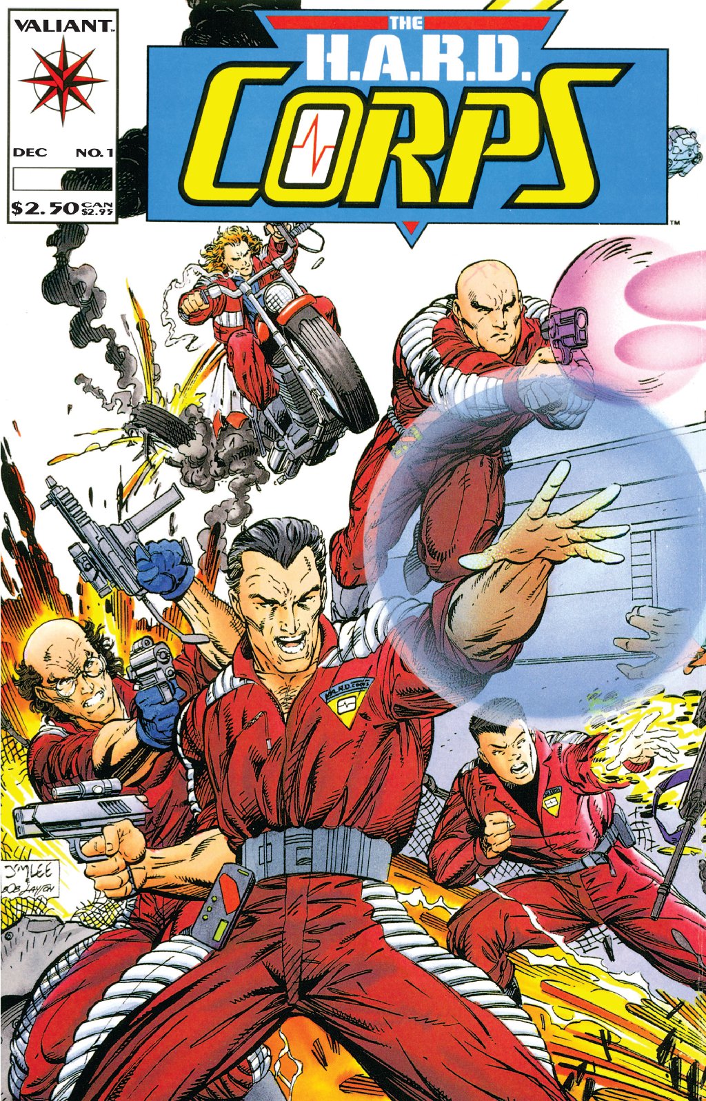 cover for H.A.R.D. Corps (1992) #1