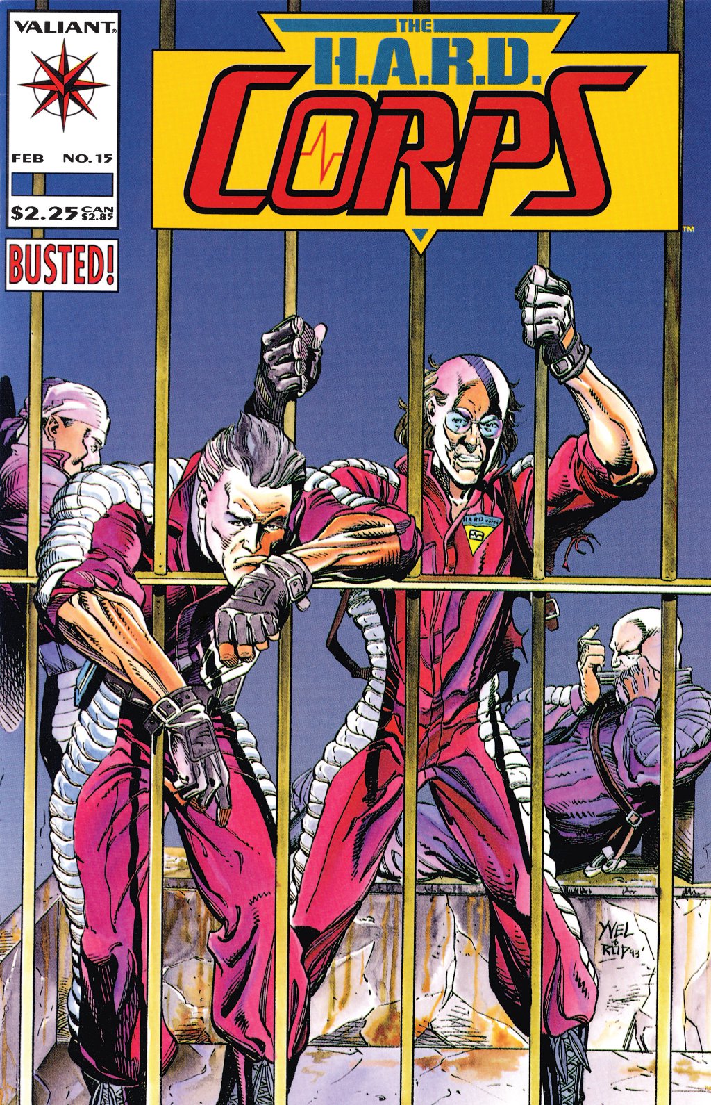cover for H.A.R.D. Corps (1992) #15