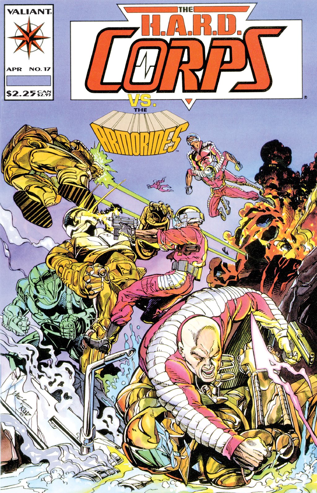 cover for H.A.R.D. Corps (1992) #17