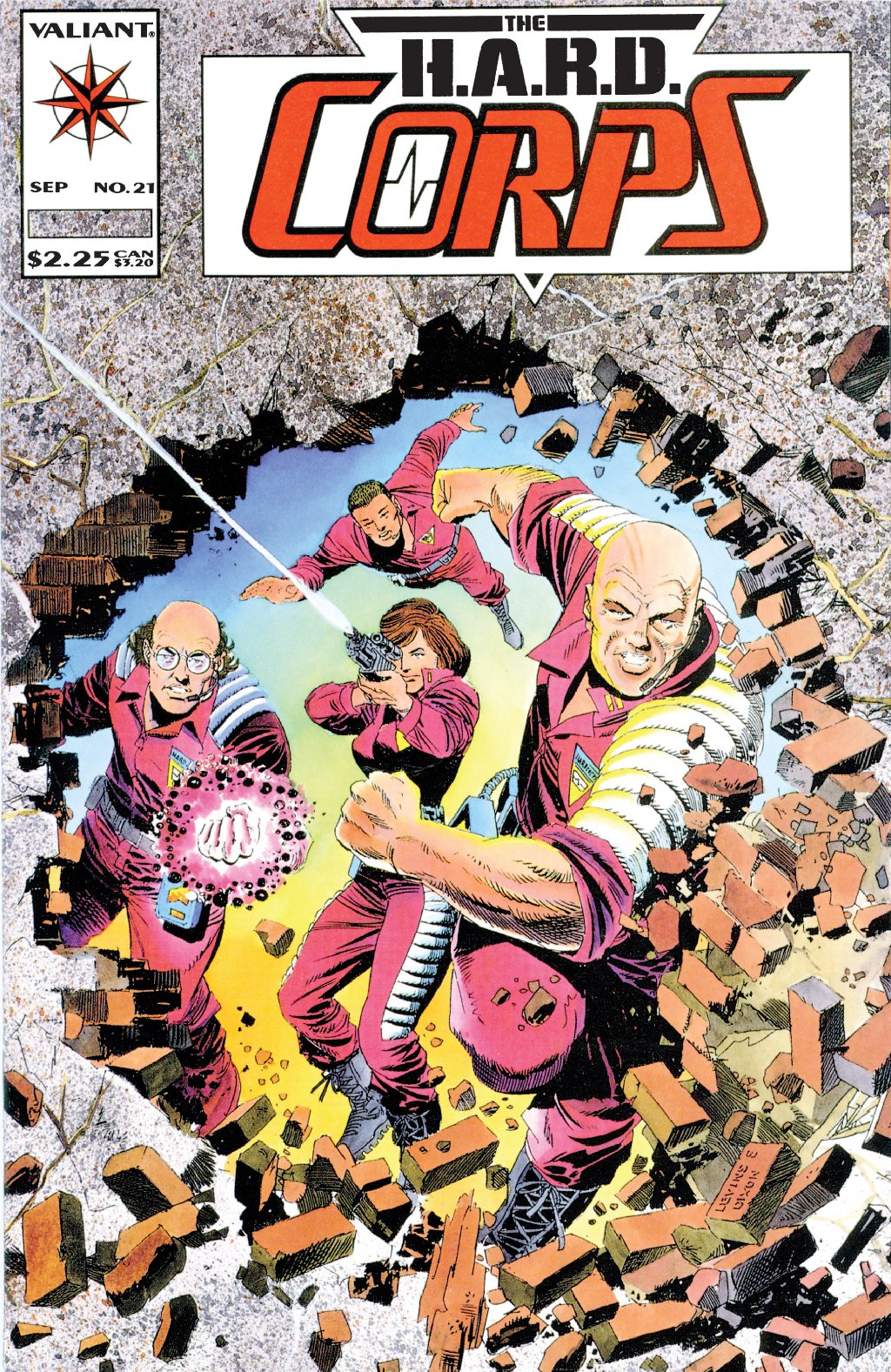 cover for H.A.R.D. Corps (1992) #21