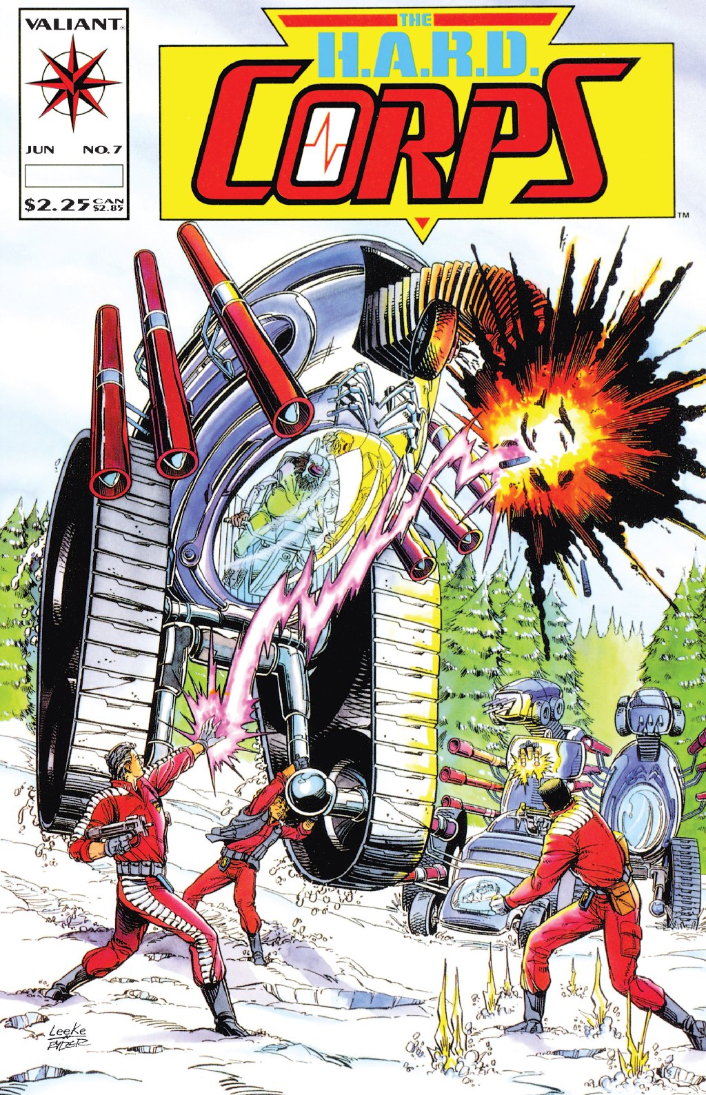 cover for H.A.R.D. Corps (1992) #7