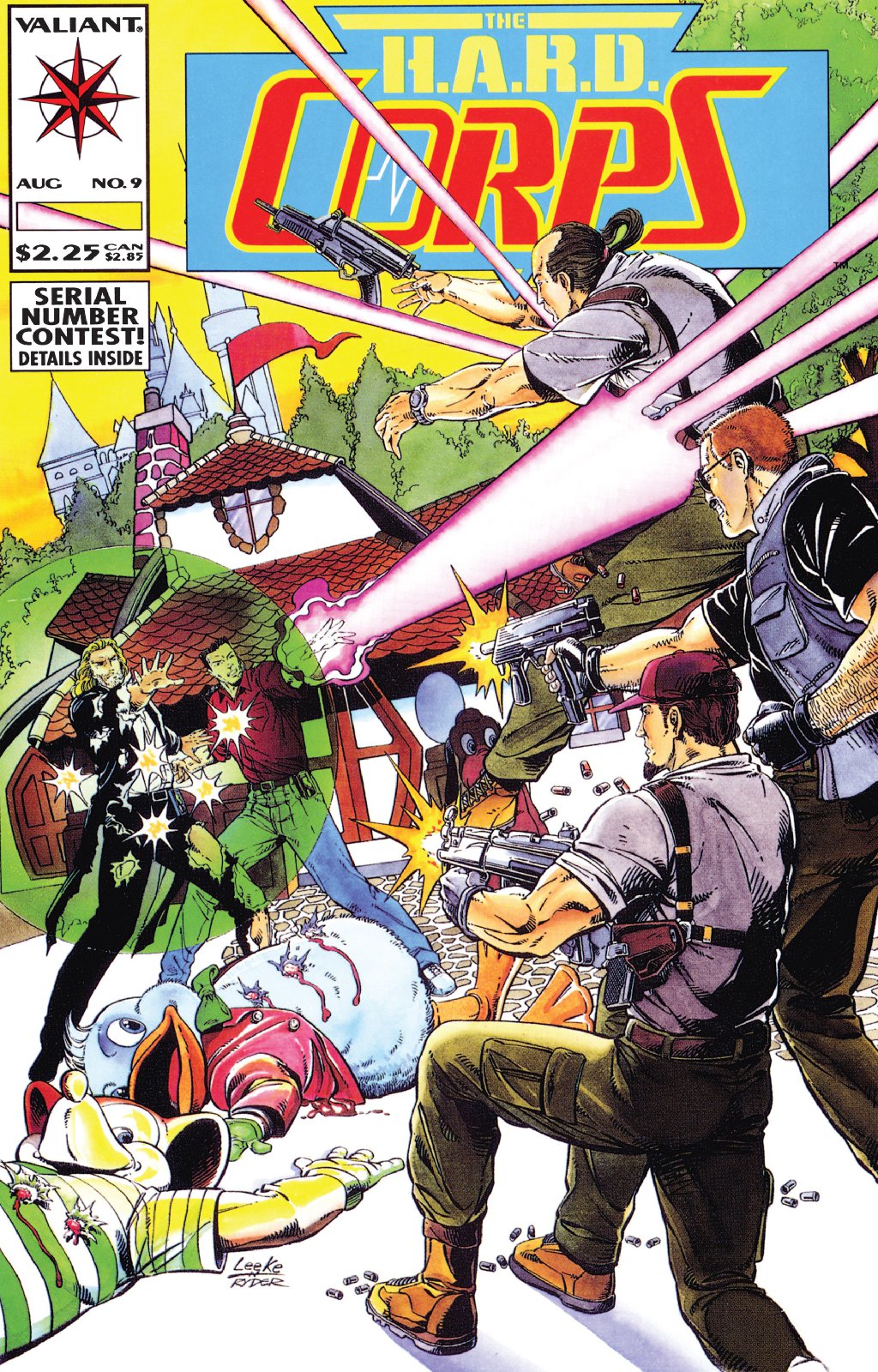 cover for H.A.R.D. Corps (1992) #9