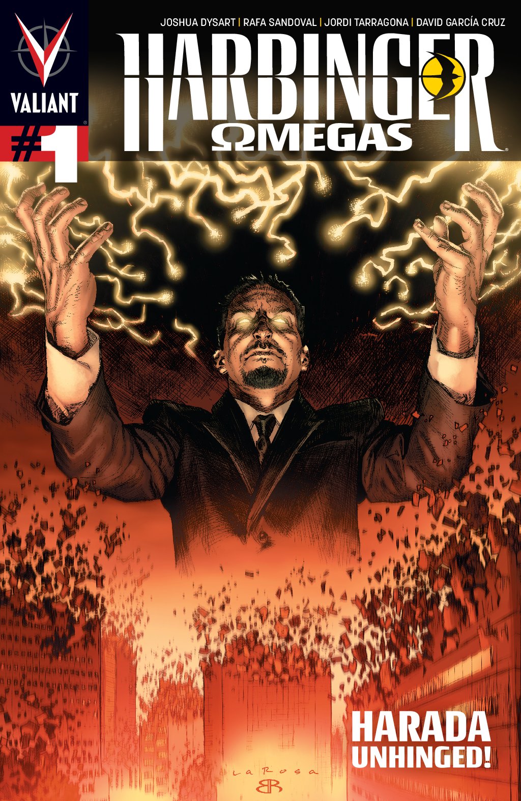 cover for Harbinger: Omegas #1